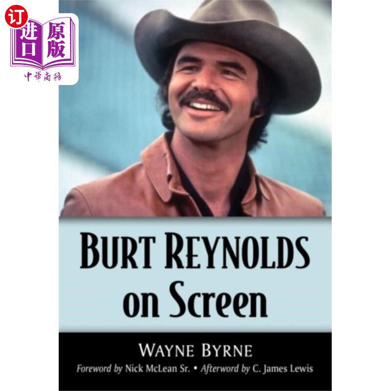 海外直订Burt Reynolds on Screen 荧幕上的伯特·雷诺兹