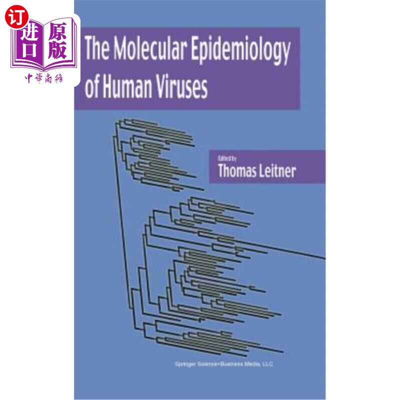 海外直订医药图书The Molecular Epidemiology of Human Viruses 人类病毒的分子流行病学