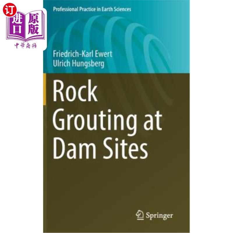 海外直订Rock Grouting at Dam Sites 坝址岩体注浆