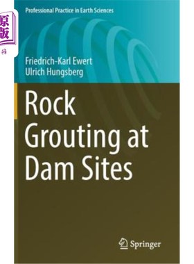 海外直订Rock Grouting at Dam Sites 坝址岩体注浆