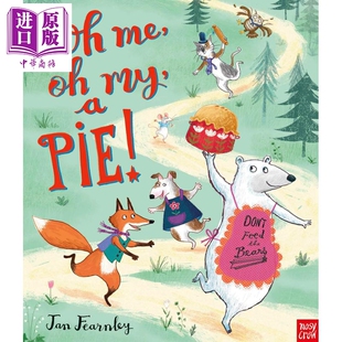 Fearnley 趣味图画书 我 动物主题 中商原版 英文原版 Pie 儿童故事绘本 现货 进口图书 Jan 馅饼哪里去了
