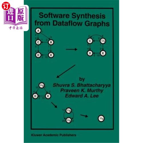 海外直订Software Synthesis from Dataflow Graphs 基于数据流图的软件综合