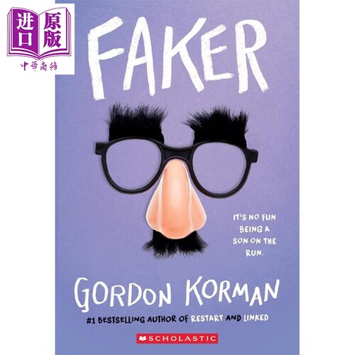 戈登 科曼 骗子 英文原版 Faker Gordon Korman 国际流行小说 现代小说【中商原版】