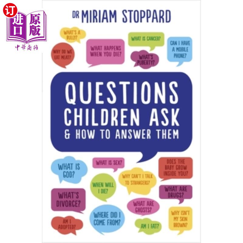 海外直订Questions Children Ask and How to Answer Them 孩子问的问题和如何回答