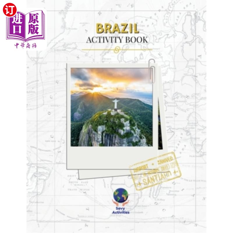 海外直订Brazil Activity Book 巴西活动手册