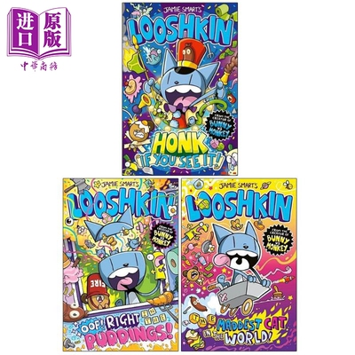 疯猫的日常记录英文原版儿童