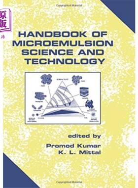 海外直订Handbook of Microemulsion Science and Technology 微乳液科学与技术手册
