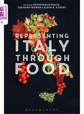 海外直订Representing Italy Through Food 通过食物代表意大利