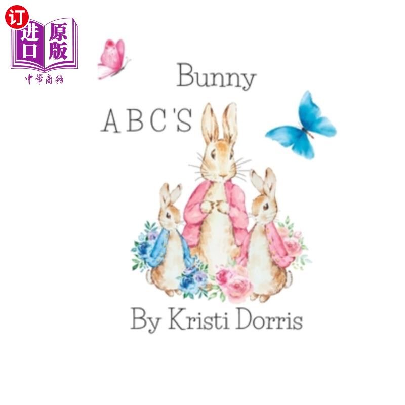 海外直订Bunny A B C's 兔宝宝A B C