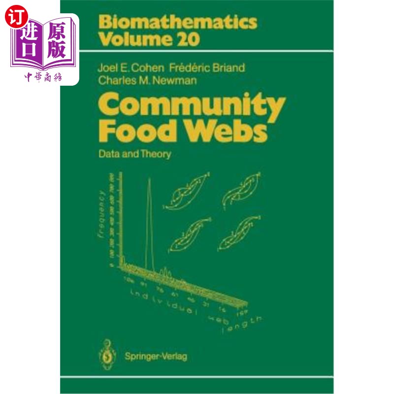 海外直订Community Food Webs: Data and Theory 社区食物网：数据与理论