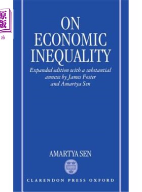 海外直订On Economic Inequality 论经济不平等