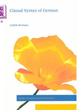 海外直订Topics in the Clausal Syntax of German 德语小句句法中的主题