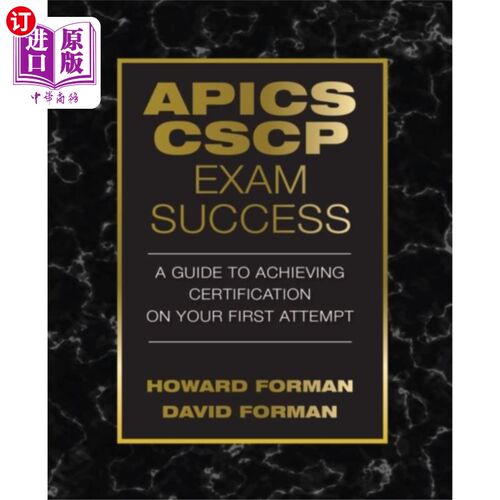 海外直订APICS CSCP Exam Success APICS CSCP考试成功