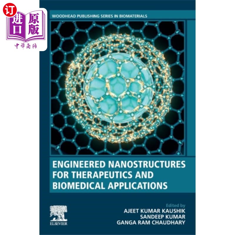 海外直订医药图书Engineered Nanostructures for Therapeutics and B... 治疗和生物医学应用的工程纳米结构