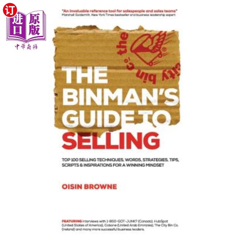 海外直订the binmans guide to selling: top 100 selling