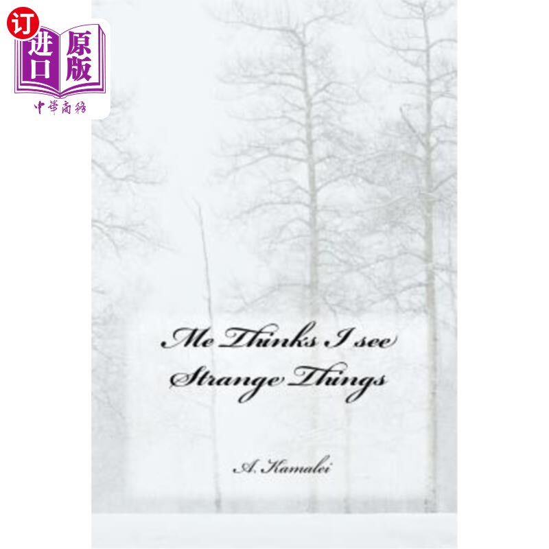 海外直订Me Thinks I see Strange Things 我觉得我看到了奇怪的东西