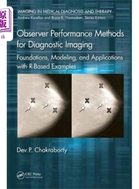 海外直订医药图书Observer Performance Methods for Diagnostic Imag... 诊断成像中的观察者性能方法