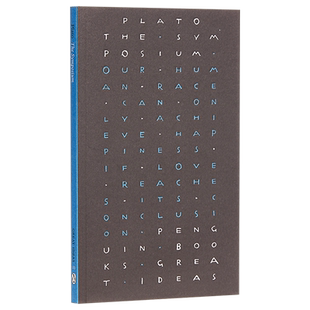 柏拉图：会饮篇 英文原版 Penguin Great Ideas : The Symposium Plato 【中商原版】