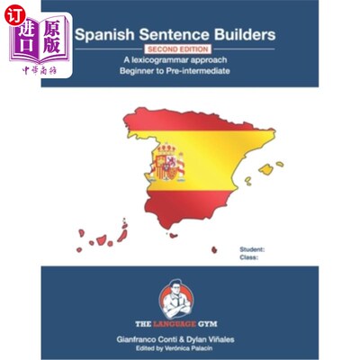 海外直订Spanish Sentence Builders - A Lexicogrammar approach: Beginner to Pre-intermedia 西班牙语句子构建器-词汇语