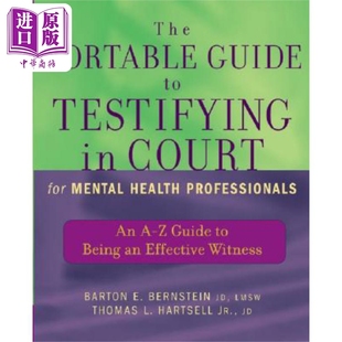 Guide Bernstein Barton for The Portable Mental Testifying Professionals 现货 Health Court