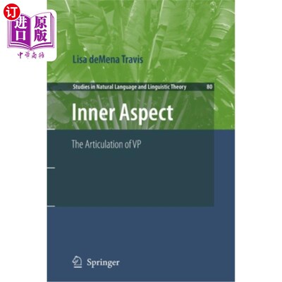 海外直订Inner Aspect: The Articulation of VP 内在方面：VP的表达