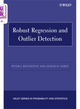 海外直订Robust Regression and Outlier Detection 鲁棒回归与离群值检测