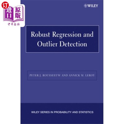 海外直订Robust Regression and Outlier Detection 鲁棒回归与离群值检测