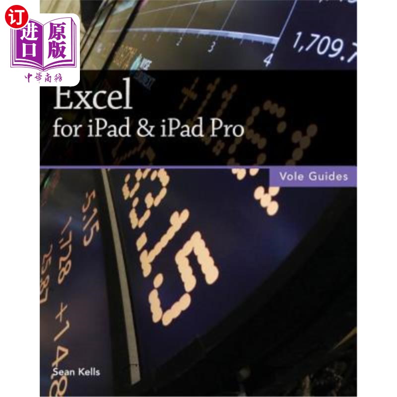 海外直订Excel for iPad & iPad Pro (Vole Guides) 用于iPad和iPad Pro的Excel（Vole指南）