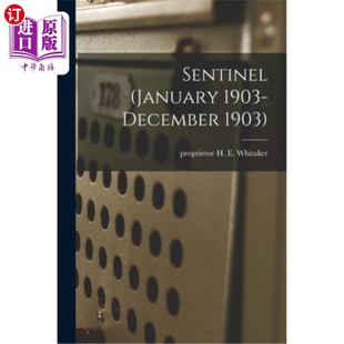 December 1903 哨兵 1903年1月 海外直订Sentinel 1903年12月 January