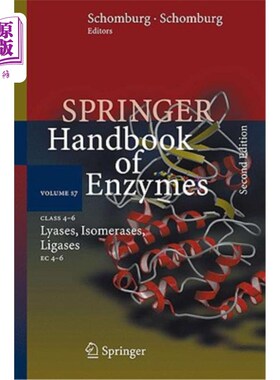 海外直订Class 4-6 Lyases, Isomerases, Ligases EC 4-6 4-6类裂解酶、异构酶、连接酶EC 4-6