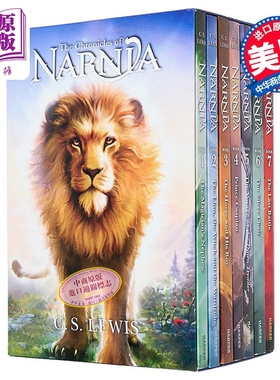 纳尼亚传奇全套盒装 第1至第7册 奇幻冒险系列 官方版 Chronicles of Narnia Box Set 英文原版 CS Lewis【中商原版】