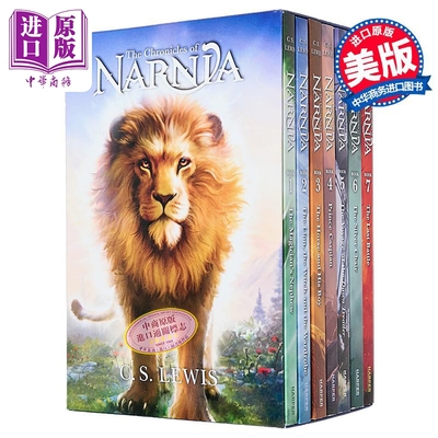 纳尼亚传奇全套盒装 第1至第7册 奇幻冒险系列 官方版 Chronicles of Narnia Box Set 英文原版 CS Lewis【中商原版】