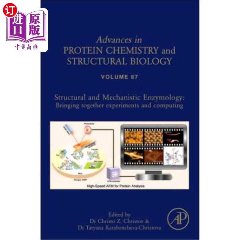 海外直订Structural and Mechanistic Enzymology: Bringing Together Experiments and Computi 结构和机制酶学:结合实验和