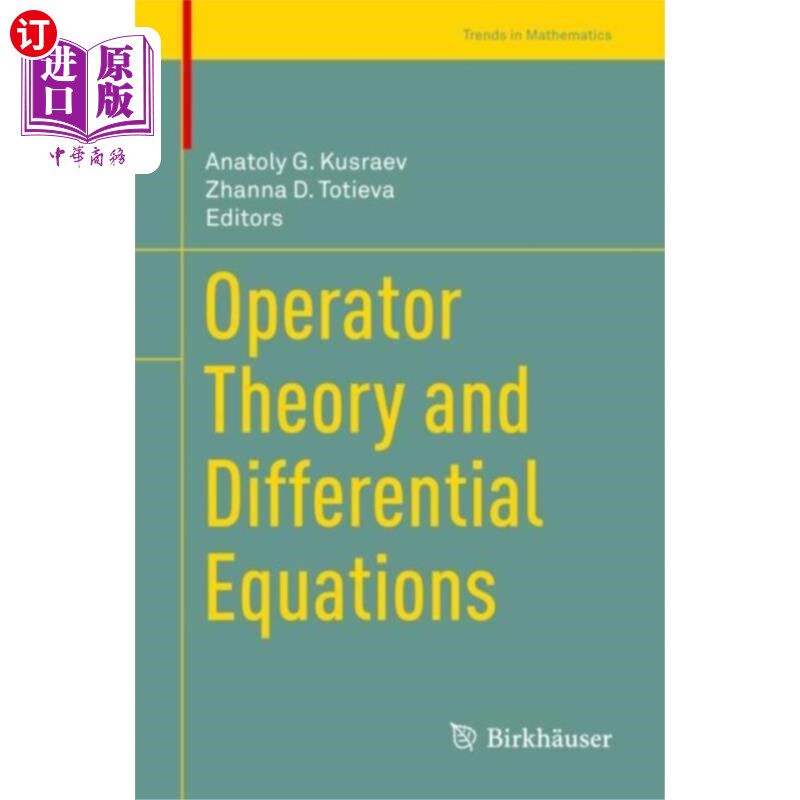 海外直订Operator Theory and Differential Equations 算子理论与微分方程