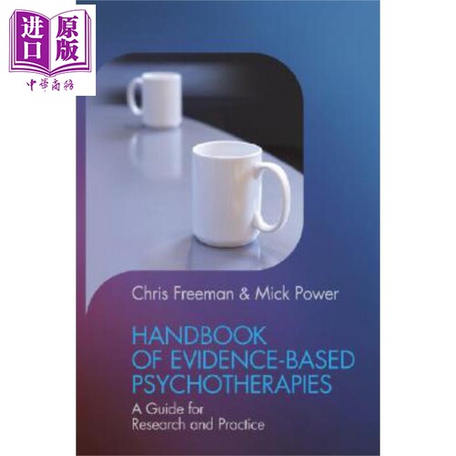 现货 基于迹象的心理治疗手册 Handbook Of Evidence Chris Freeman 英文原版 中商原版 Wiley【中商原版】