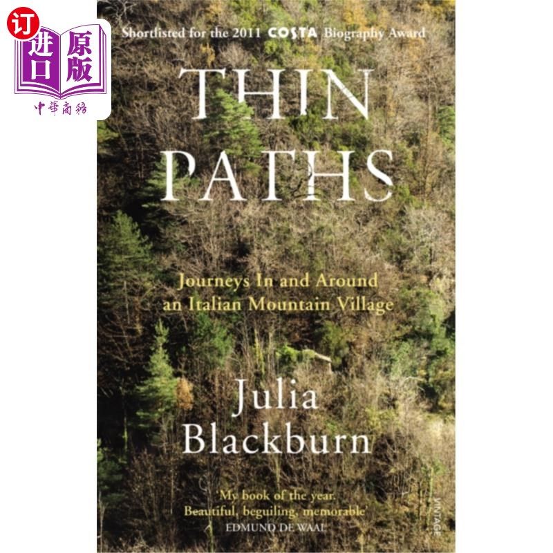 海外直订Thin Paths 薄的路径