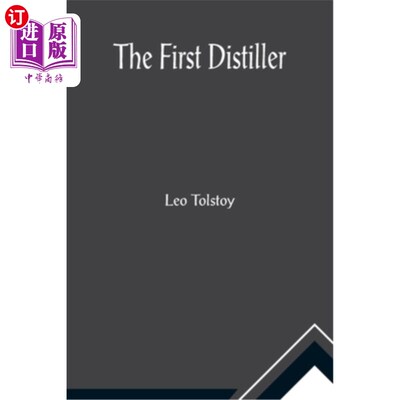 海外直订The First Distiller 第一个蒸馏器