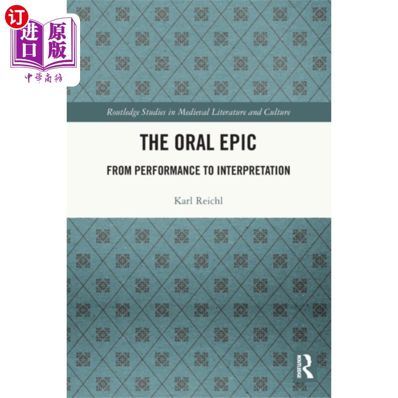 海外直订Oral Epic 口传史诗