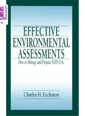 海外直订Effective Environmental Assessments 有效的环境评估