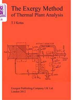 海外直订The Exergy Method of Thermal Plant Analysis 火力发电厂分析的火用方法