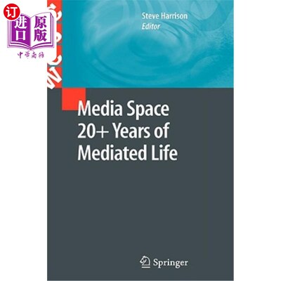海外直订Media Space 20+ Years of Mediated Life 媒体空间20多年的中介生活