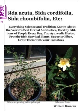 海外直订医药图书Sida acuta, Sida cordifolia, Sida rhombifolia, Etc.: Everything Science and Trad 西达，西达c