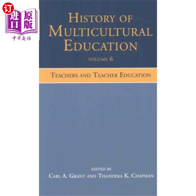 海外直订History of Multicultural Education 多元文化教育史