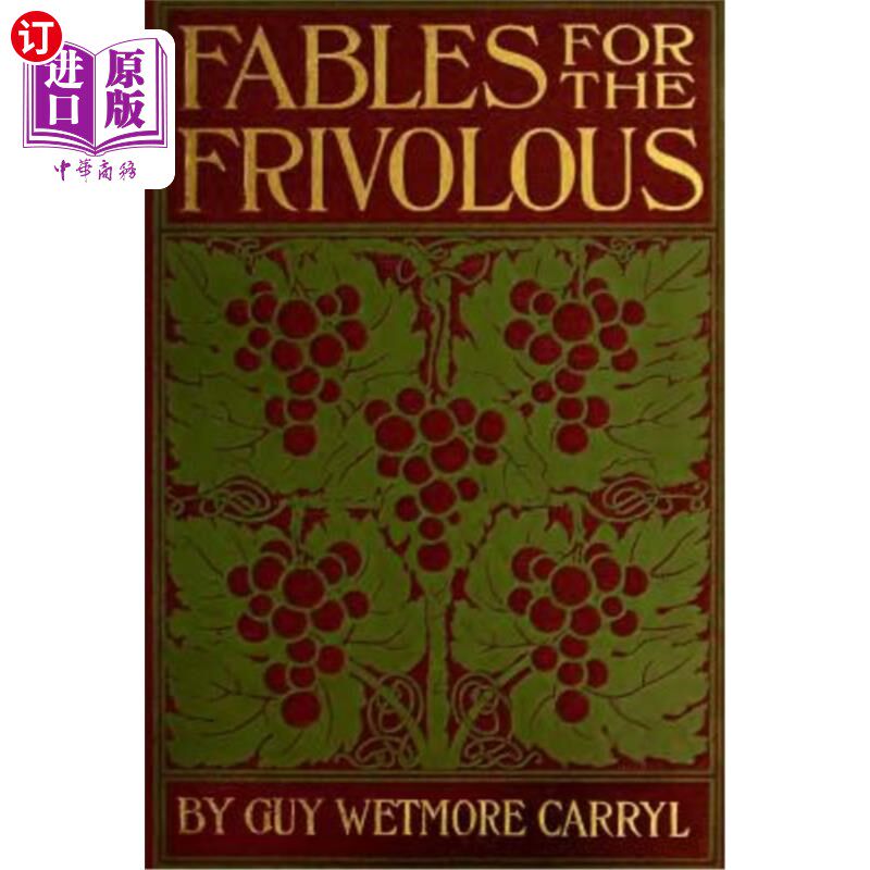 海外直订Fables for the Frivolous 轻浮的寓言