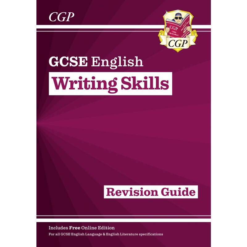 预售 英国CGP New GCSE English Writing Skills Revision Guide (includes Online Edition) 【中商原版】