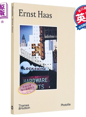 预售 【照片档案系列】Ernst Haas 进口艺术 恩斯特·哈斯摄影集 T&H 口袋书【中商原版】
