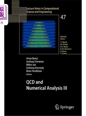 海外直订QCD and Numerical Analysis III: Proceedings of the Third International Workshop  QCD与数值分析III：第三届