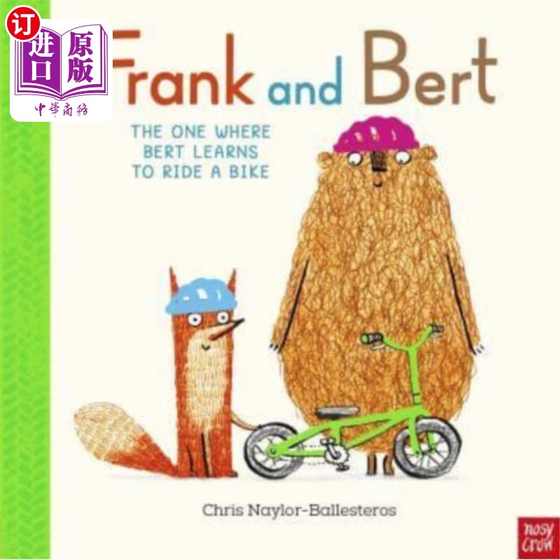 海外直订Frank and Bert: The One Where Bert Learns to Rid... 弗兰克和伯特:伯特学骑自行车的那部