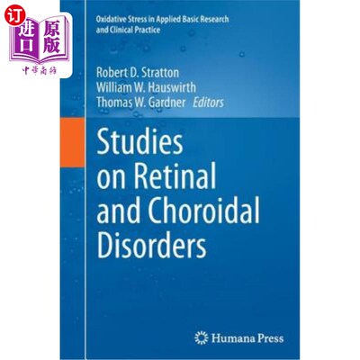海外直订Studies on Retinal and Choroidal Disorders 视网膜和脉络膜疾病的研究