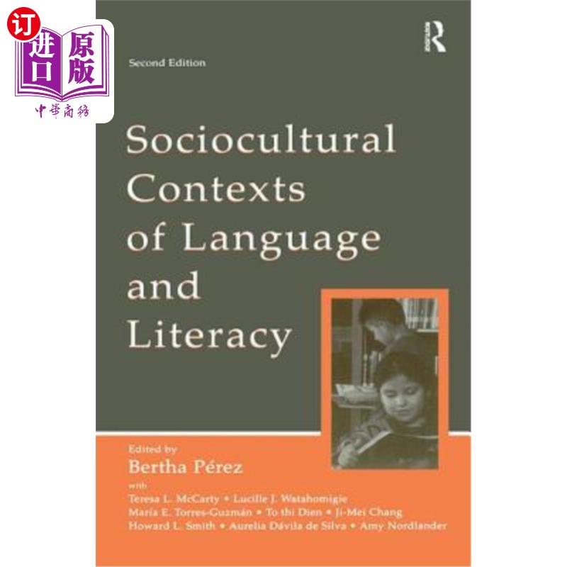 海外直订Sociocultural Contexts of Language and Literacy 语言与读写的社会文化背景